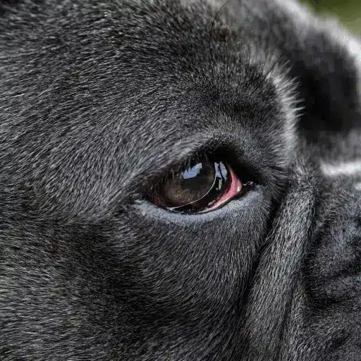 Cherry eye in dogs - after treatment